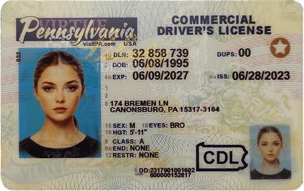 Pennsylvania CDL1